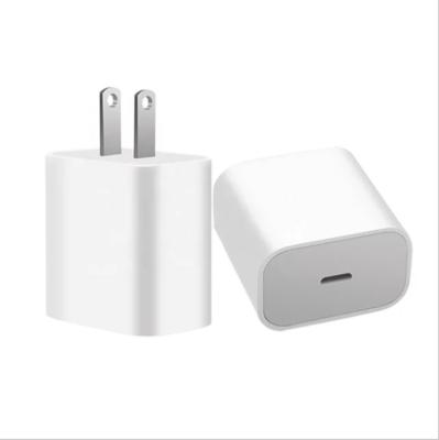 China US/EU Mobile Phone Palladium 18W Wall Mobile Phone Charger Charging Station Fast Portable Usb Charger For Apple iPhone12 Charger for sale