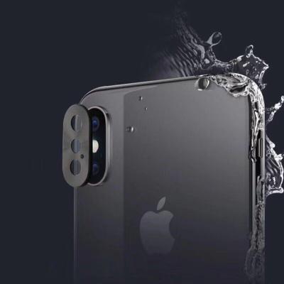 China Protect Phone Camera Aluminum Alloy Camera Lens Screen Protector Cover for iphone X xs xs 7 xs camera metal cap phone lens back plus 8 max for sale