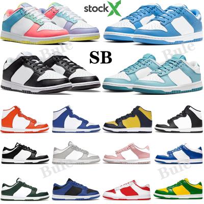 China 2022 Newest Fashion Trend In Current High Quality SB X Low Dunks Paisley Gray Fog Bears Men Fashion Sneakers Orange Black And White SB Dunks for sale