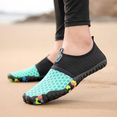 China Anti Slip Customize Quality Color River Outdoor Soft Seaside Beach Water Skin Swimming Drying Shoes For Women Men for sale