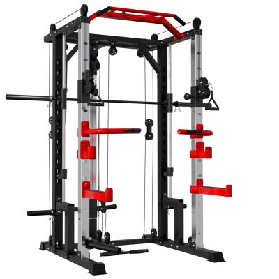 China Universal Multi-Function Home Fitness Equipment Home Fitness Power Use Squat Rack for sale