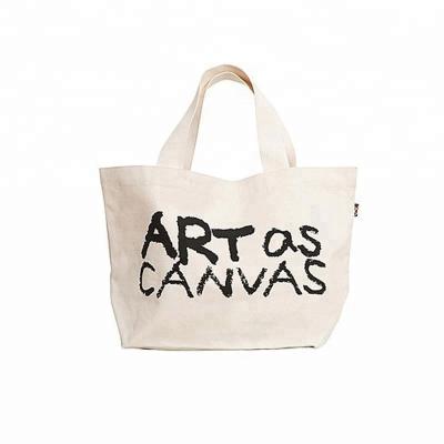 China 100% Newest Style Custom Printed Eco-Friendly And Biodegradable Cotton Canvas Shopping Bags for sale