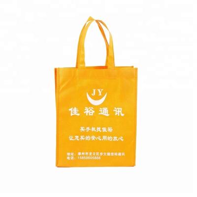 China Purchasing Customized Logo And Ex-factory Price Sold Machine Made Non Woven Cheap Bag Tote Shopping Bag for sale