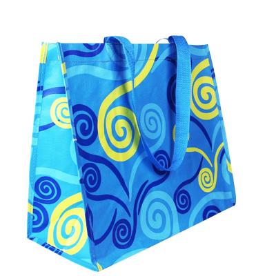 China 100% pp woven/nonwoven eco-friendly lamination bags, colorful printed bags customizing according to customers' requirement for sale