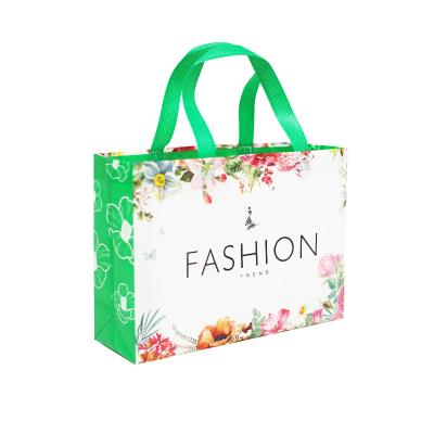 China 100% Customized Non Woven Laminated Bags Eco-friendly Laminated Shopping Bag Tote Shopping Bag On Sale for sale