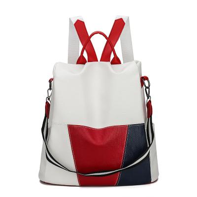 China Anti-theft Fashionable Ladies PU Bag Leisure Backpack Design On Sale for sale