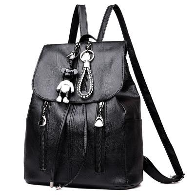 China Waterproof For China First Cow Leather School Backpacks Laptop Women for sale