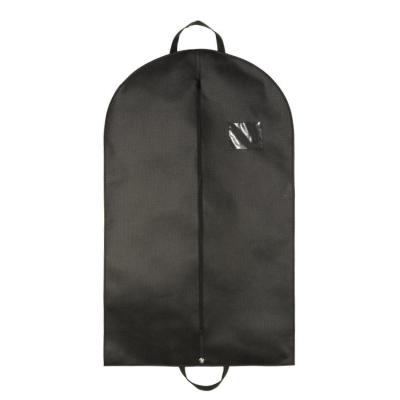 China Durable High Quality Garment Cover Bag Nonwoven Suit Cover Bag Customizing Logo for sale