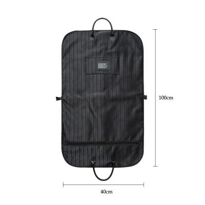 China 100% Eco-friendly Luxury Travel Basics Business Suit Cover Garment Bag Suit Travel Bags for sale