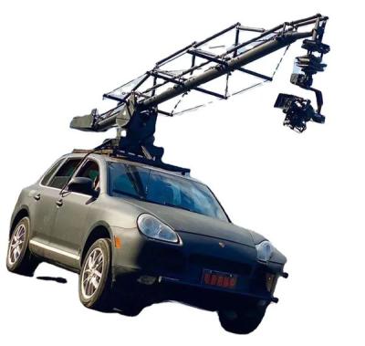 China Can withstand car speed of 120 MPH 6 Meters Russia Arm Camera Car Crane Can Withstand Fast Car Speed for sale