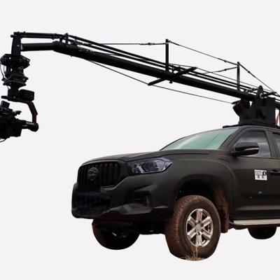 China Can withstand car speed of 80 MPH Clear Stock! 6 Meters Camera Car Crane Jib Is Offering The Lowest Price for sale