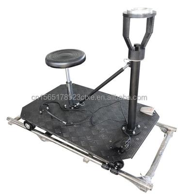 China Motorized dolly with high power motor Aluminum Camera Dolly Motorized With High Power Motor And Pedals for sale