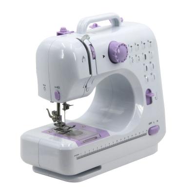 China Household Sewing Machine 12 Stitch Patterns T-Shirt Overlock Sewing Maquina de Coser for sale