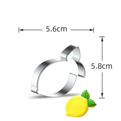 China Sustainable Fruit Butt Cookie Cutter Cookie Cutter Food Shapes Customized Cookie Cutter Stamp for sale