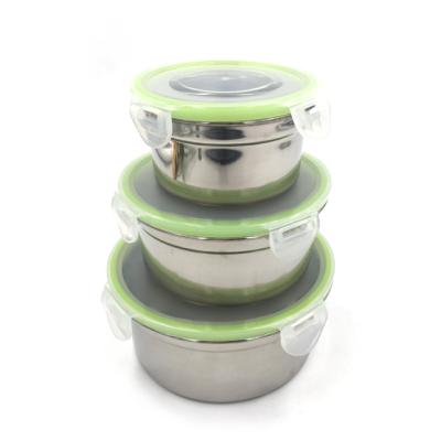 China Freshness Preservation Metal Disposable Bowl Round Food Container For Sale Durable Bowl for sale