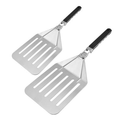 China Sustainable Pizza Peel Non Stick Pizza Kitchen Tool Aluminum Pizza Skin for sale