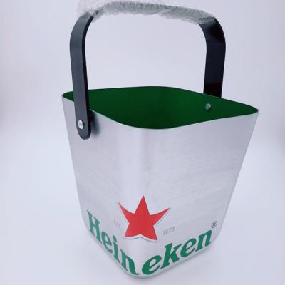 China Viable Refillable Acrylic Led Ice Bucket For Party for sale