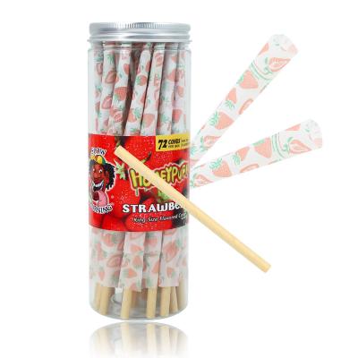 China 2022 Healthy Smoking Hot Sale Flavored Prerolled Cones Slow Burning Pre Rolled Cones With 72 Cones Per Pack for sale