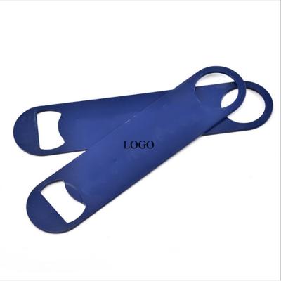 China Metal Viable Blank Beer Sublimation Gift Promotion Gift Promotion Flat Steel Bar Blade Stainless Bottle Opener for sale