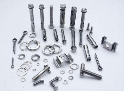 China Automobile Steel Alloy Hardware Fasteners Of Polishing / Plating 0.01mm Tolerance Drilling for sale