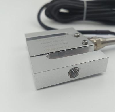 China Temperature Compensated IP67 S-Beam Screw Mount Load Cell Strain Gauge Alloy Aluminum Crane Weighing Sensor for sale