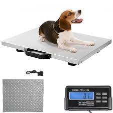 China PET Platform Scale Stainless Steel With Indicator Animal Weigher for sale