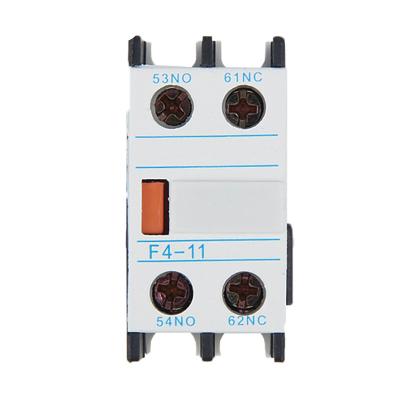 China lc1d Contactor 380v 1NO+1NC F4-11 Motor Snap Reversing AC Auxiliary Contact Block for sale