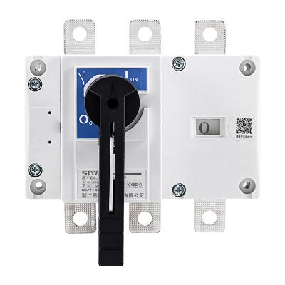 China Distribution power system price isolator switch disconnector 3P 4Pmanual best operation load disconnector for sale