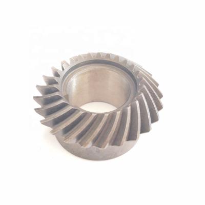 China Steel With Teeth Hardened Customized Treatment Steel Material High Quality Helical Bevel Gears for sale