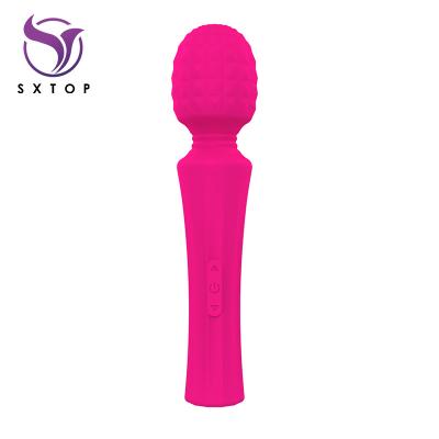 China 8 Powerful Urtal AV Wands Vibration Modes+5 Speeds Smooth Stimulator Handheld Portable Clit Wand AV Massager AV Adult Sex Toys for the woman for sale