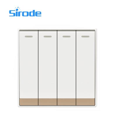 China Modern SIRODE 768 series large panel without border, soft touch feeling like babies, similar as ice switch for wall for sale