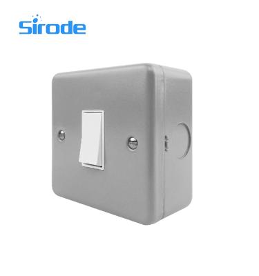 China 13A Single Touch LED Lamp Switch Power Point UK Approved Double Wall Switch And Socket for sale