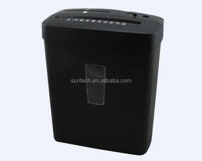 China CD220P 5 Board Covers Paper Shredder, Desktop Paper Shredder Electricity 4x35mm Black for sale