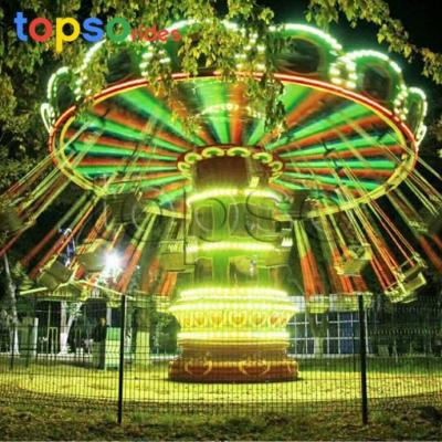 China Hottest Theme Park! Outdoor playground games kids& adults excting games driving chair rides for sale for sale