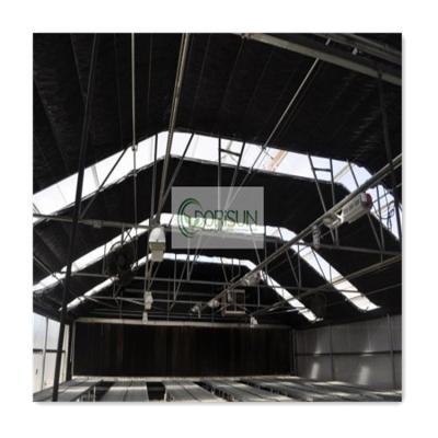 China Temperature Control China Supply Light Deprivation Systems Aluminum Greenhouse Screen Cloth / Blackout Greenhouse Curtain Thermal Cloth For Sale for sale