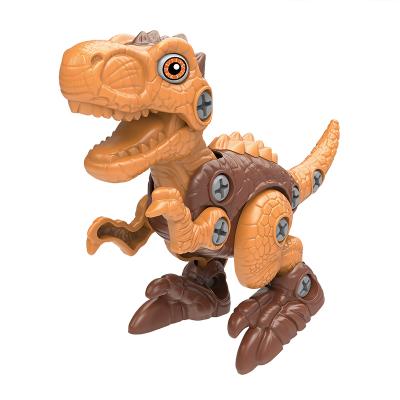 China Toy Mechanical Mini Dragon Take Apart Cartoon Plastic Toys Funny Dinosaur Children For Boys 2-8 Year 16*7*21cm for sale