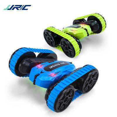 China High Speed ​​Rolling Off Road Cars Kids 2.4GHZ Mini Wireless Double Sided Toys RC Hobby JJRC Twisting Stunt Remote Control Car for sale