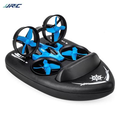 China RC Hobby New Design JJRC H36F 3 in 1 Mini Air Land Water Mode RC Drone Boat Toy Electric Vehicle 2.4G Remote Control Toy for sale