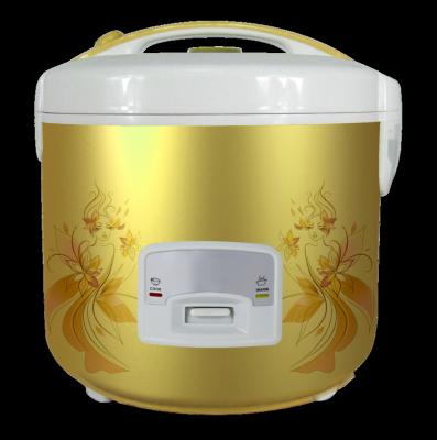 China Factory price 1.2L/1.5L/18L/2.2L/2.8L full body hotel kitchen appliances luxury rice cooker with flower printing for sale