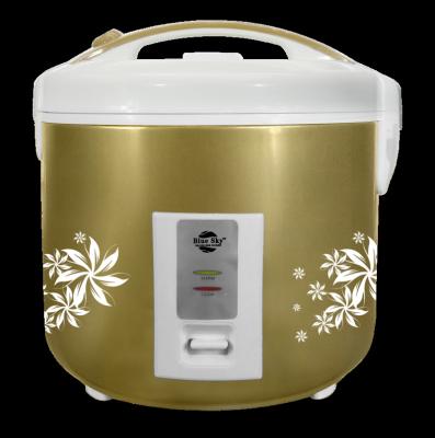 China Wholesale Full Flower Housing Color Yellow Hotel Gold Body Luxury Rice Cooker Electric 1.5L, 1.8L, 2.2L, 2.8L for sale