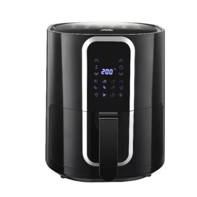 China Hot Selling Hotel Vietnam Home Use Frying Machine Grill Black Color 1300W 4L ABS Housing Digital Air Fryer for sale