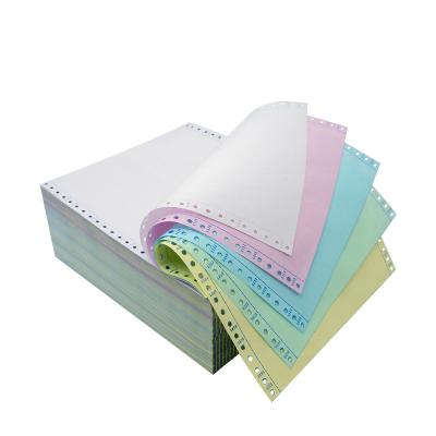 China Office Printing A4 Commercial Paper Copy Printer Computer Receipt Invoice Carbonless Paper Customize Factory OEM 1-6 Fold 500 Sheets for sale