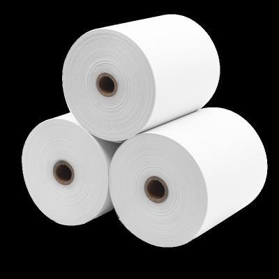 China 100% Wood Pulp 80x80 Thermal Channel Recording Rolls Ecg Thermal Paper Printer Ecg Thermal Paper Roll for sale