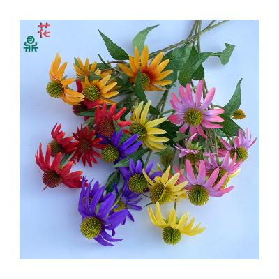 China High simulation quality assurance Fresh single branch pine nut chrysanthemum high-end home display windows beautiful and decorative decorations artificial flowers for sale