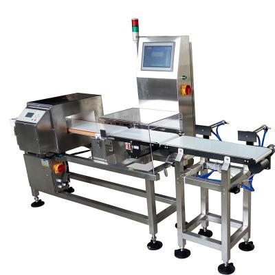 China Beverage Combo Checkweigher With Metal Detector For Food Processing Industry for sale