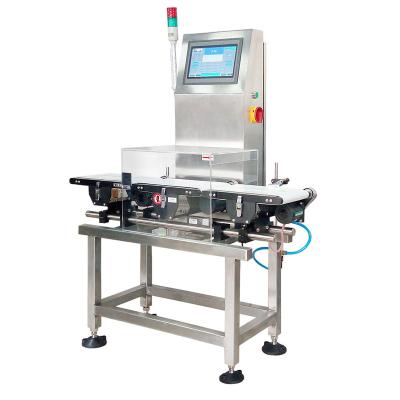 China Cultivate Digital Checkweigher Checkweigher with Air Rejection System for Food Industry for sale