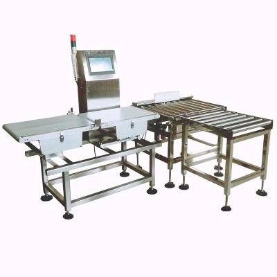 China Farms Conveyor Belt Digital Intellectual Checkweigher Checkweigher Machine For Bottles With Reject For Industrial Equipment for sale