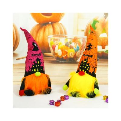 China Beautiful colorful wholesalers sell Halloween decorations low price dolls faceless decorations donut toys pumpkin decorations party for sale