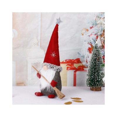 China Christmast Ornament Customized Handmade Christmas Decoration Plush Dwarf Toys Small Christmas Decorations Accessories for sale