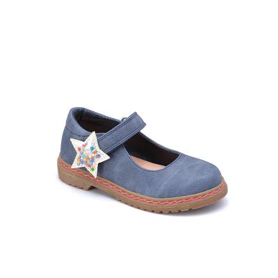 China New Arrival Style Girls Round Classic Decoration Princess Dress Shoes Star Elegant Fashionable Children Shoes for sale